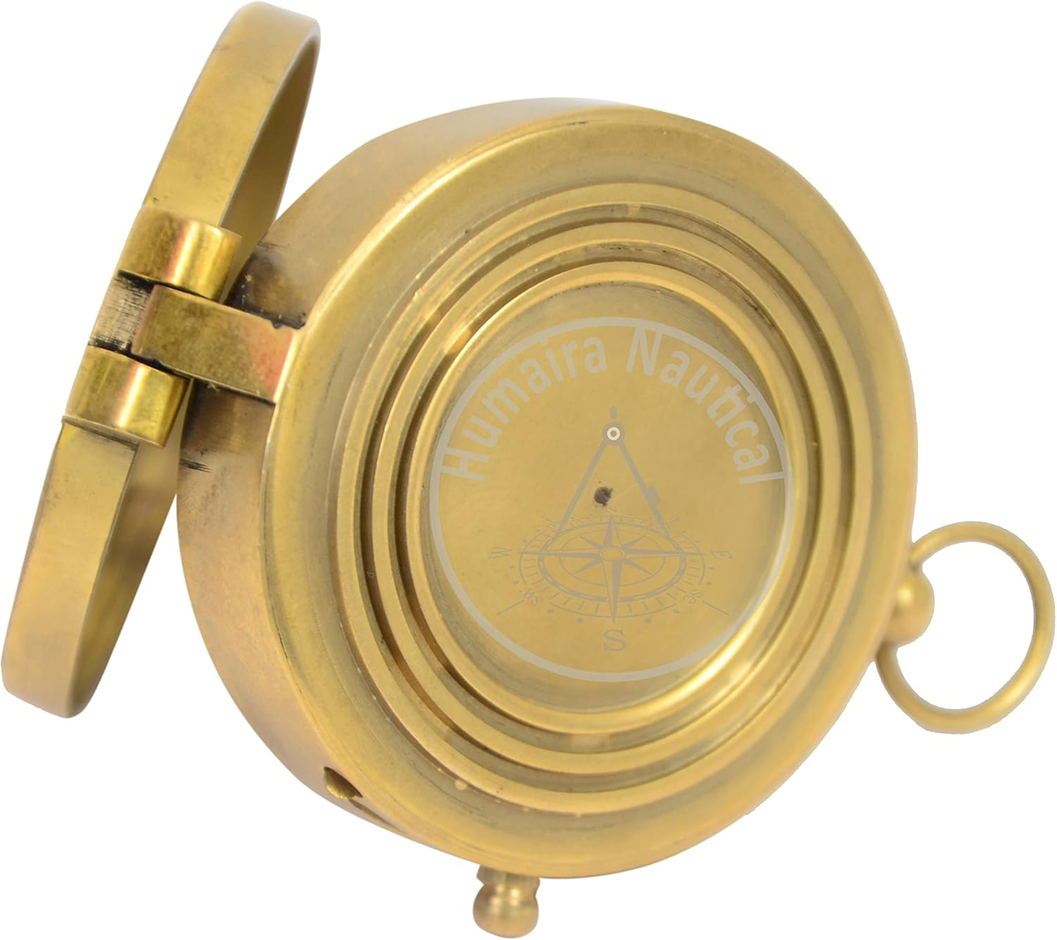 Antique Finish Brass" the Beatle Finder Yellow Submarine" Marine Compass Gift image number 2