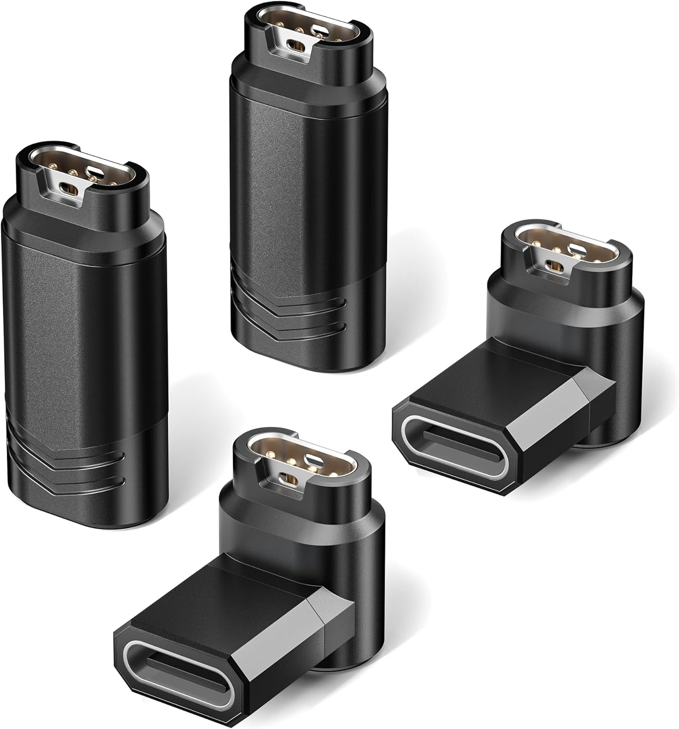 Itramax USB C Charger Adapter for Garmin Watch 4Pack,Type C Charging Cable Converter for Garmin Fenix 8 7 7S 7X 6 E Pro Solar,Forerunner 970 570 965 265 955 165,Instinct,Venu 3S,Vivoactive,Epix,Tactix