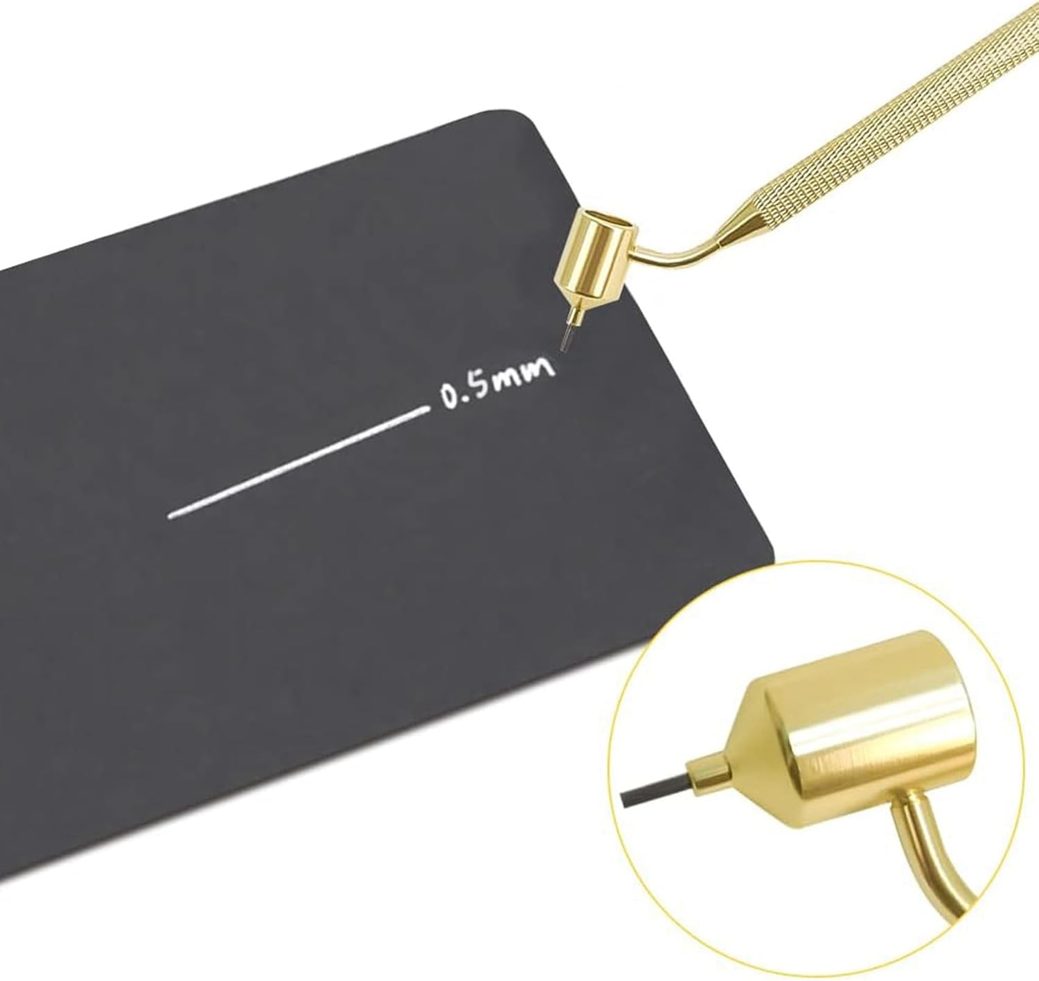 3PCS Fine Line Fluid Writer Paint Applicator Pens, Touch up Paint Pen for Cars, Hobbies (0.5Mm) image number 6