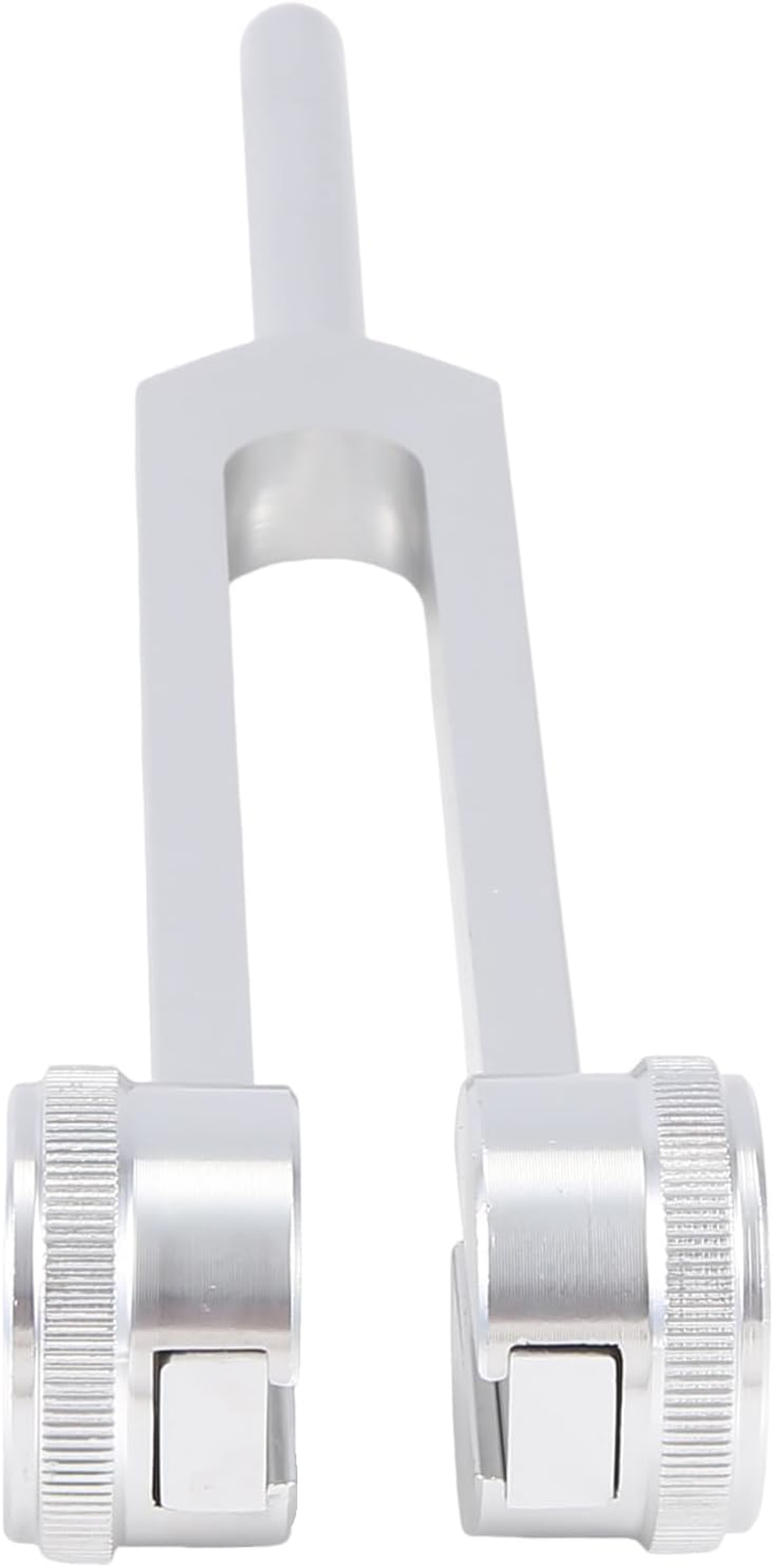 Veumoie 174 Hz Tuning Fork for Healing Repair Reliever Stress & Healing Musical Instrument with Silicone Hammer Tuning Fork Aluminum Alloy Tuning Fork Set 1Set image number 5