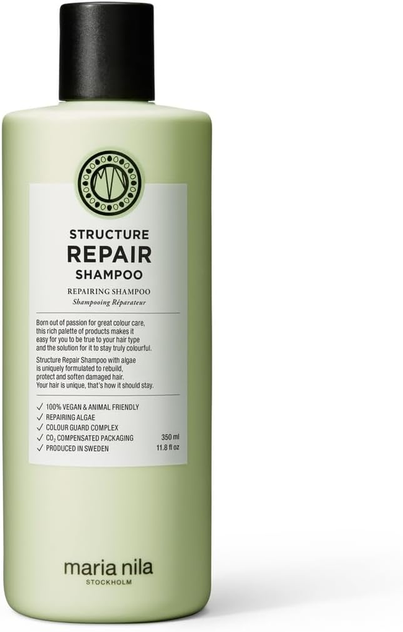 Maria Nila - Structure Repair Shampoo 350 Ml | Gentle Hair Shampoo for Damaged Hair MN-3600 image number 1