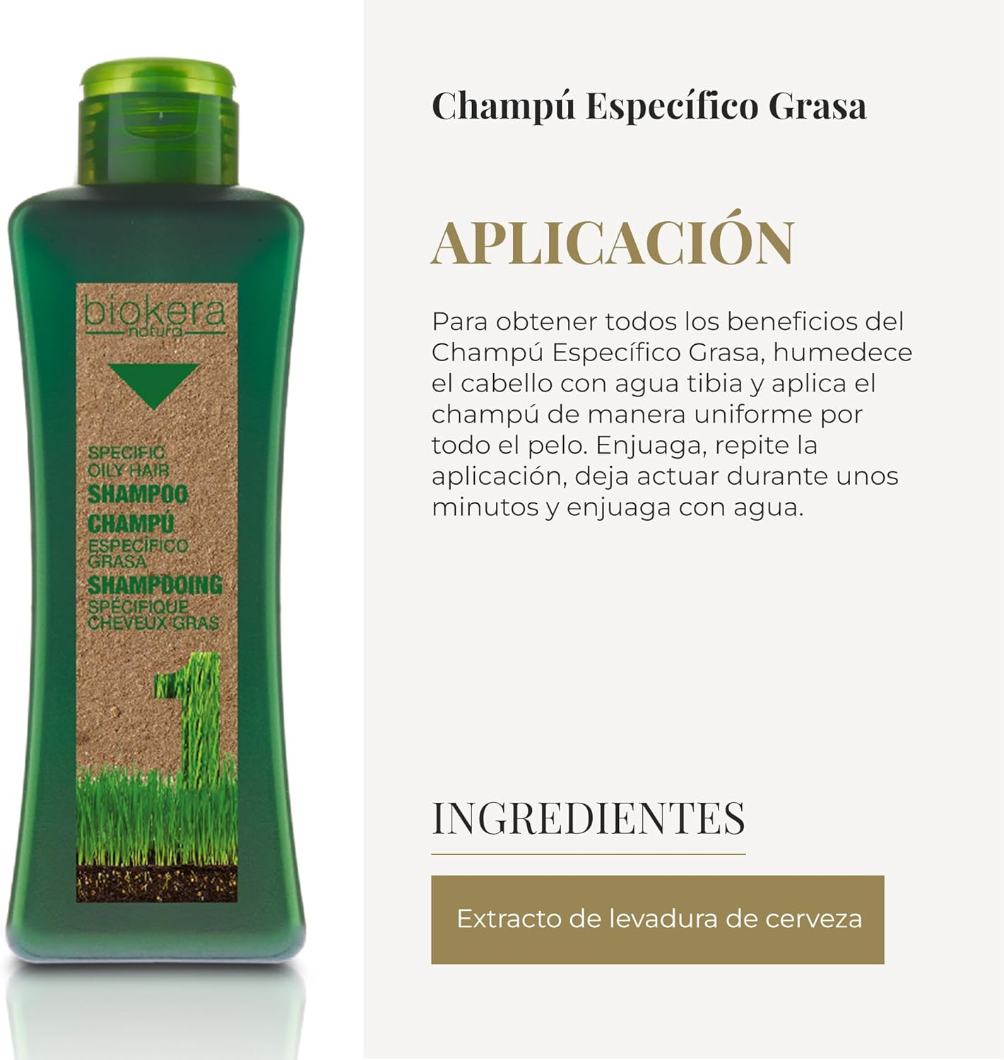 Salerm Cosmetics Shampoo Specific Grease &ndash; 300 Ml image number 2