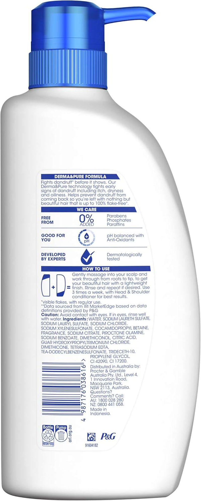 Head & Shoulders Clean Balanced anti Dandruff Shampoo 660Ml (Pack of 1) image number 4