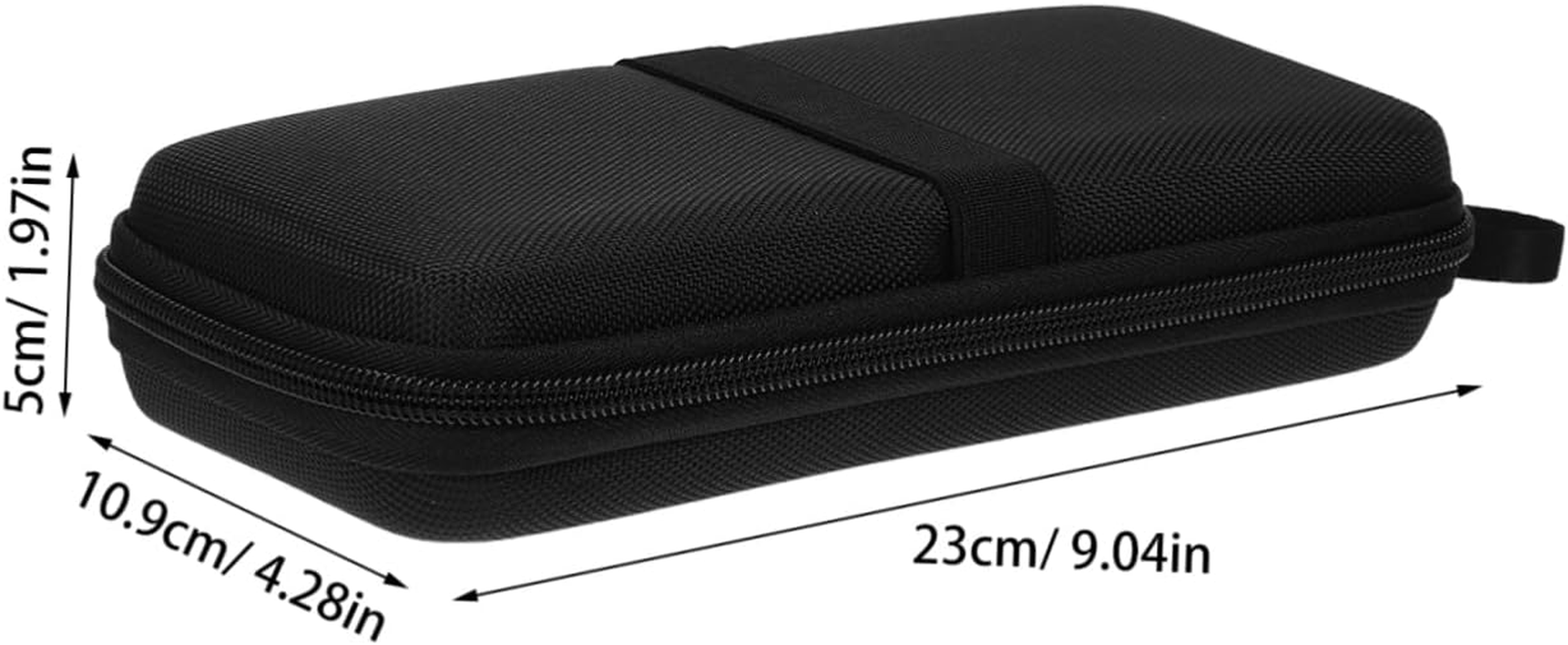 TEHAUX Graphing Calculator Storage Bag Hard Shell Case Mesh Pocket Large Capacity Protective Carrying Case for Ti-Plus Models and Scientific Calculators image number 4