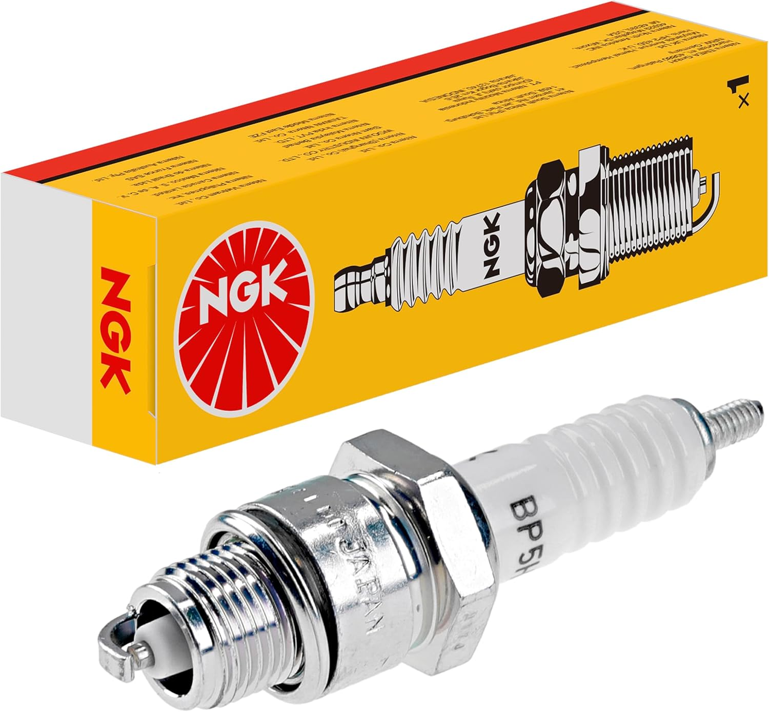 NGK (7829) BP7HS-10 Standard Spark Plug