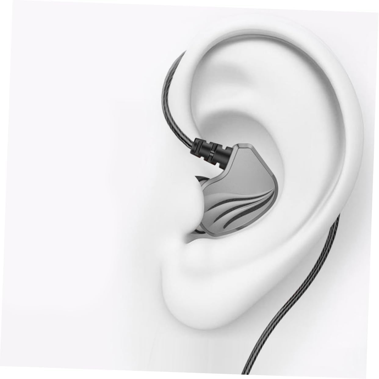 GARIOUANS Wired Headphones Plug Bass Headphone In-Ear Earphone for Mobile Sound Cord Earphones Suitable for Phone and Tablet Use image number 1