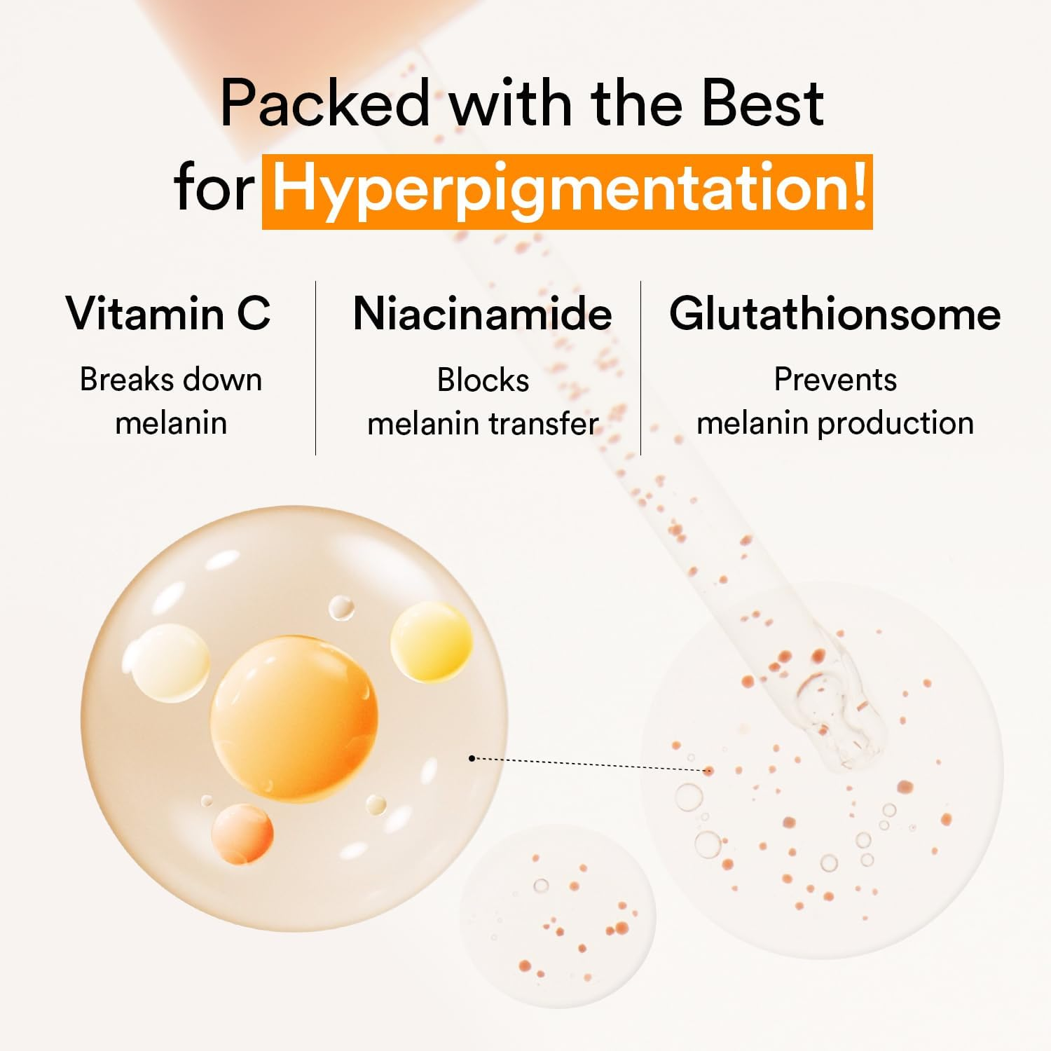 Abib Glutathiosome Dark Spot Serum Vita Drop 50Ml / 1.69 Fl.Oz. | Korean Skincare, Dark Spot, Hyperpigmentation Treatment | Brightening Serum for Sensitive, Uneven Skin | Niacinamide, Vitamin C image number 6