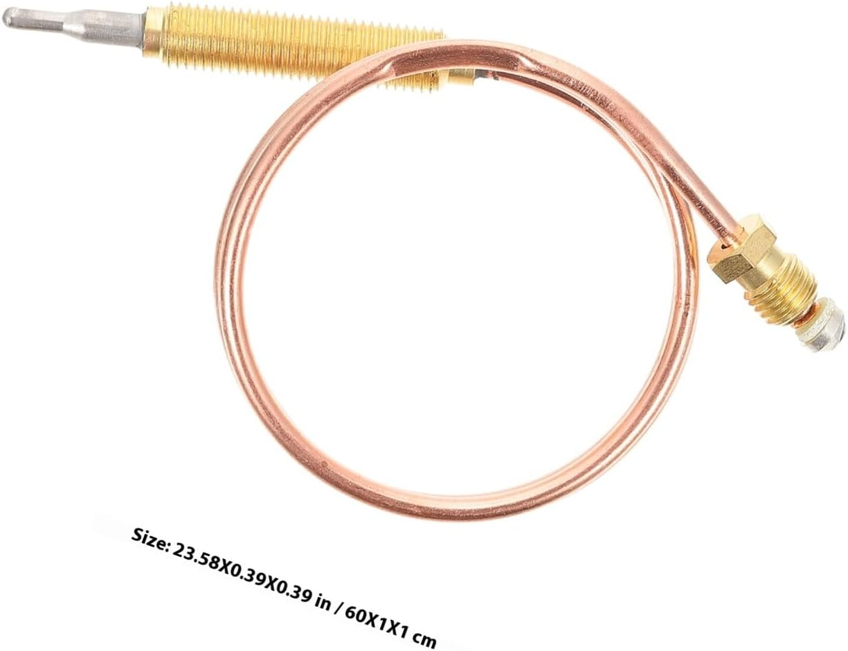 Gadpiparty Threaded Thermocouple Sensor High Temperature Fireplace Replacement Part for BBQ Grill and Accessories image number 3