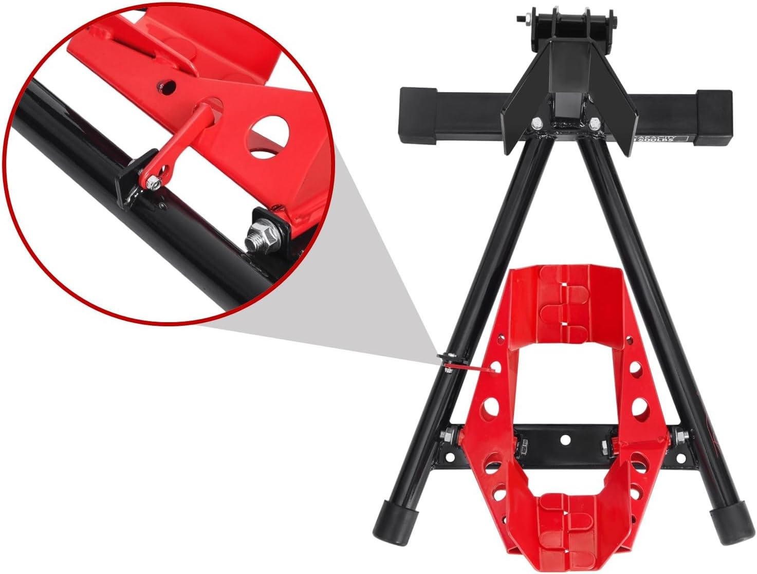 Front Wheel Stand Clamp Chock Motorcycle Stand Trailer Stand Bike Chock image number 5