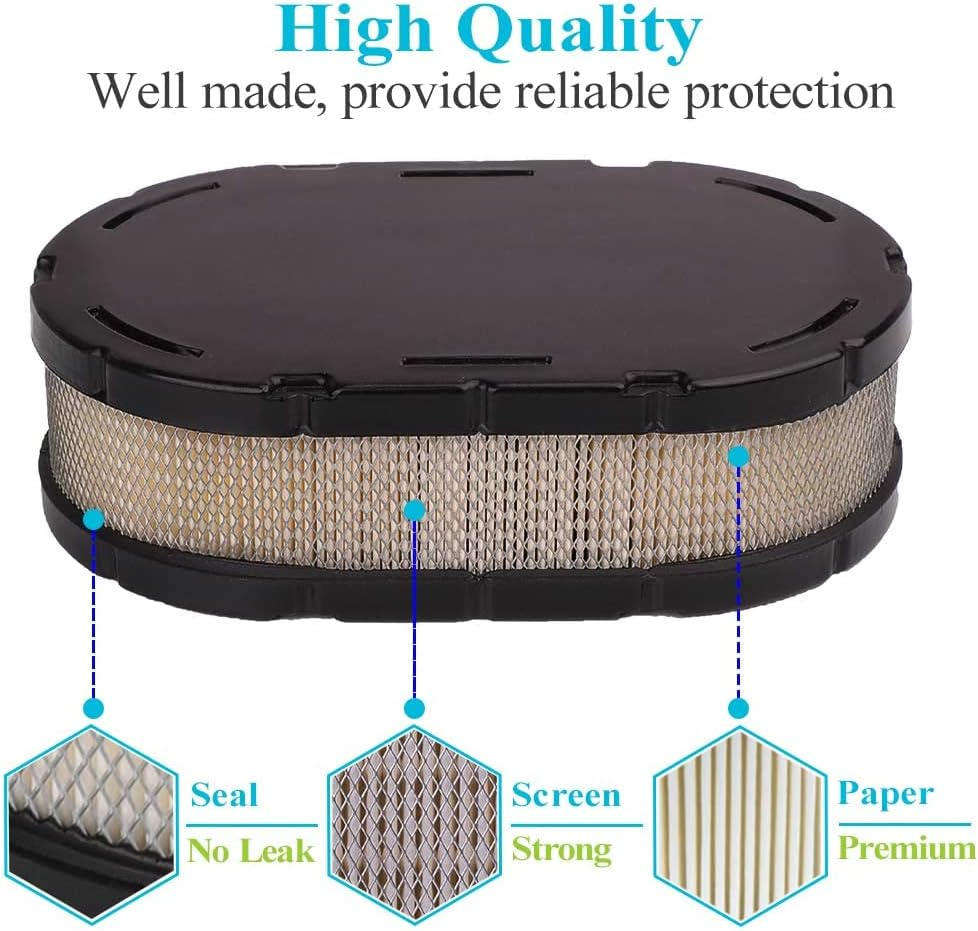KH-32-883-09-S1 Air Filter Fit Kohler KT745 KT740 KT735 KT730 KT725 KT715 Engine Cub Cadet XT1 XT2 Lawn Mower, Premium 32 083 09-S Air Filter image number 6