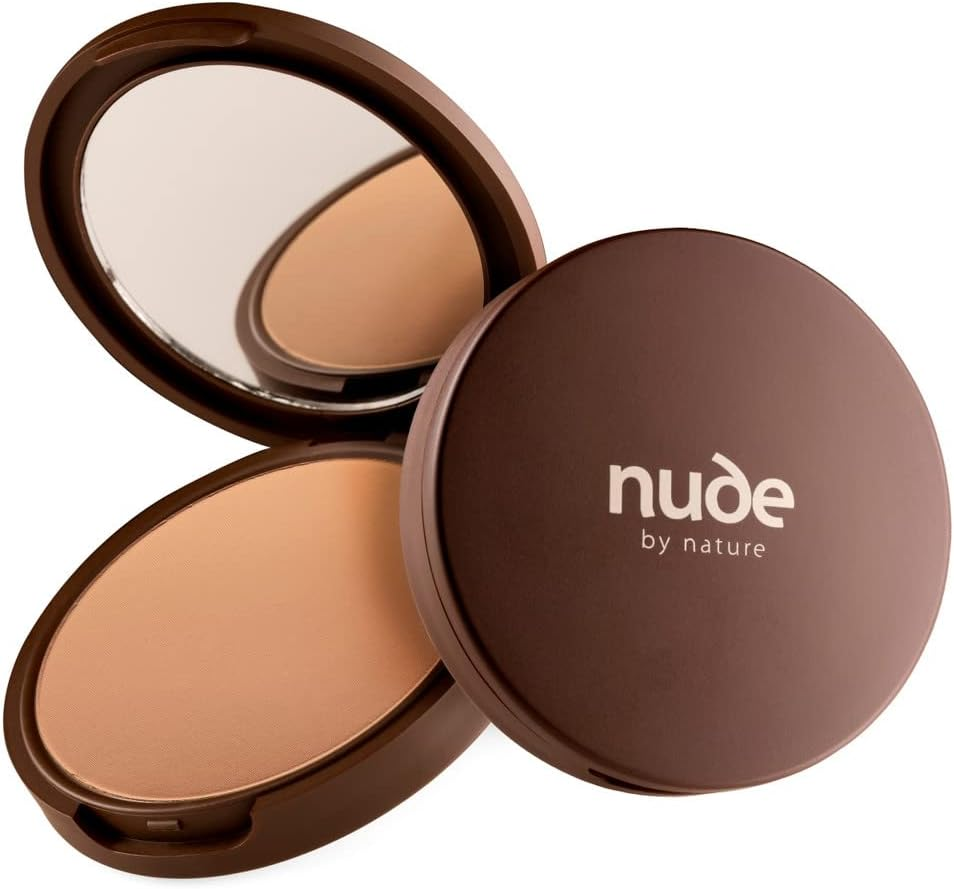 Nude by Nature Pressed Mineral Cover Foundation 10 G, Light/Medium