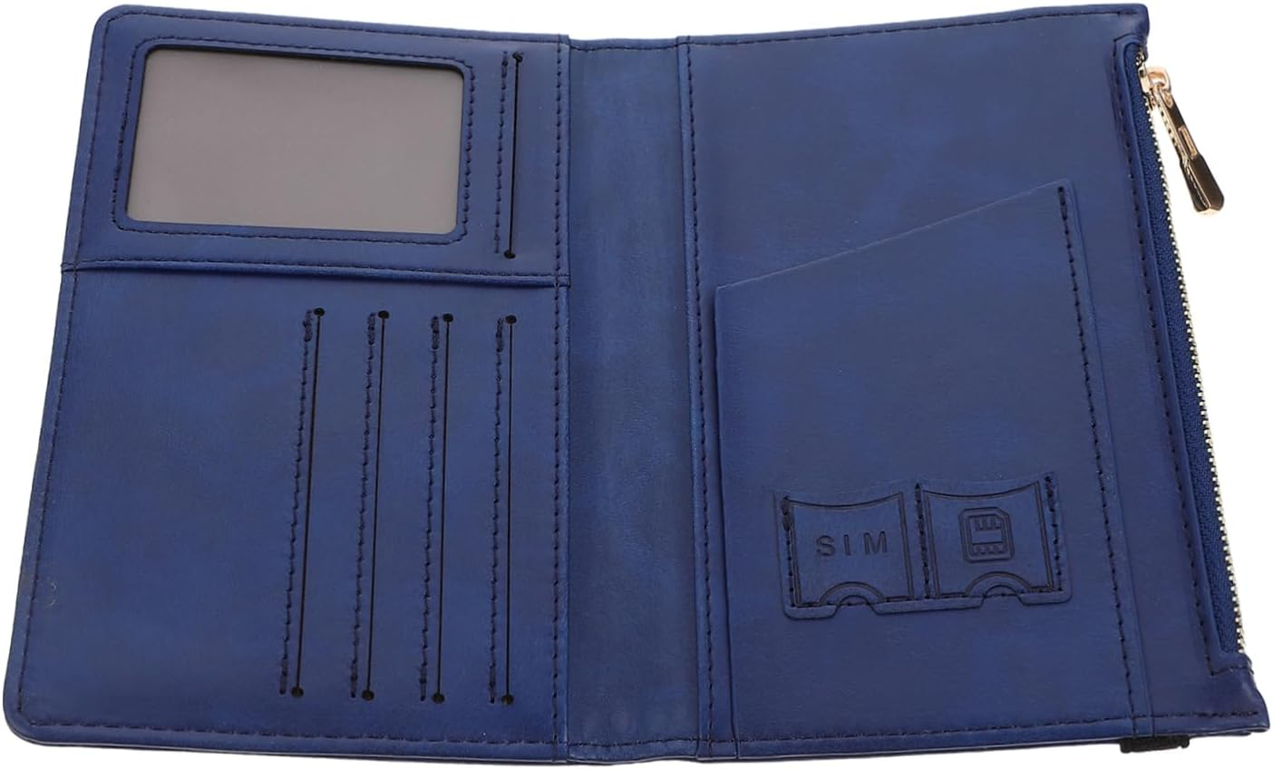 GLSTOY Passport Bag Slim RFID Blocking Pu Cards Organizer for Travel Document Holder Lightweight Protective Cover for Gate Pass Id Cards