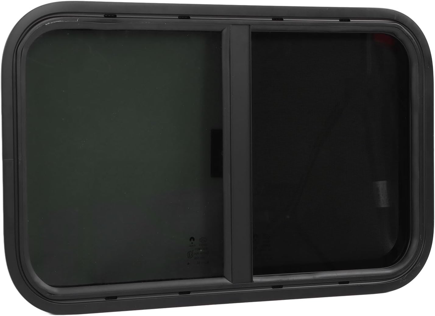 Replacement of the Tempered Glass RV Window with a Trailer Screen, Privacy for Recreational Vehicle Owners image number 4