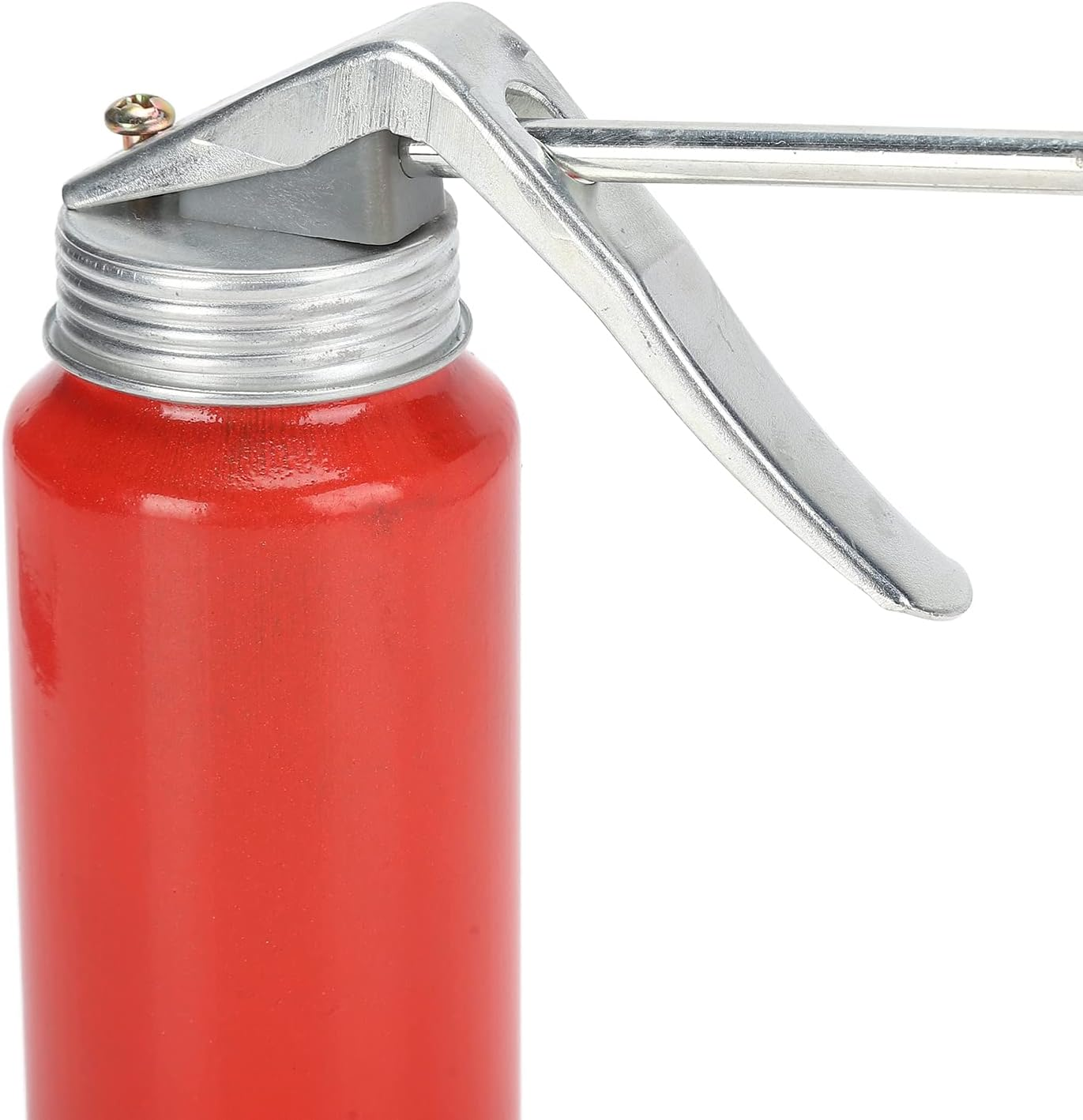 Viagasafamido 2Pcs 200ML Capacity Manual Pump Oil Can Steel Type Oiler Can Red for Rolling Bearings Motorcycles Oil Lube Systems image number 5