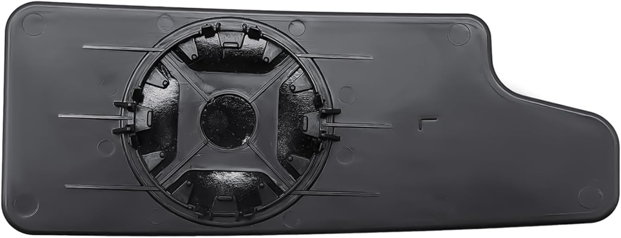 Replacement Driver Left Side Door Towing Mirror Lower Small Glass Convex No Heated with Back Plate for Chevrolet Silverado and GMC Sierra 1500 2500 HD 3500 HD from 2019 to 2024 - Big Driver (Lh) Side image number 6