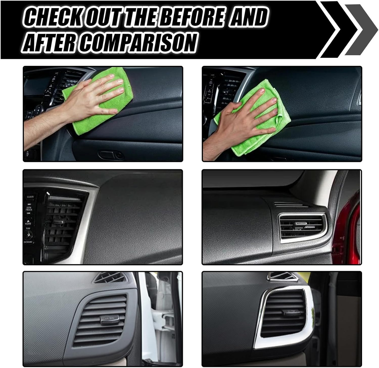 Weldphur Interior Detailer - Vehicle Interior Restorer | Long Lasting Automotive Supplies 120Ml for Detailing Vehicle Upholstery Leather Carpet Truck Rv Bumper image number 5