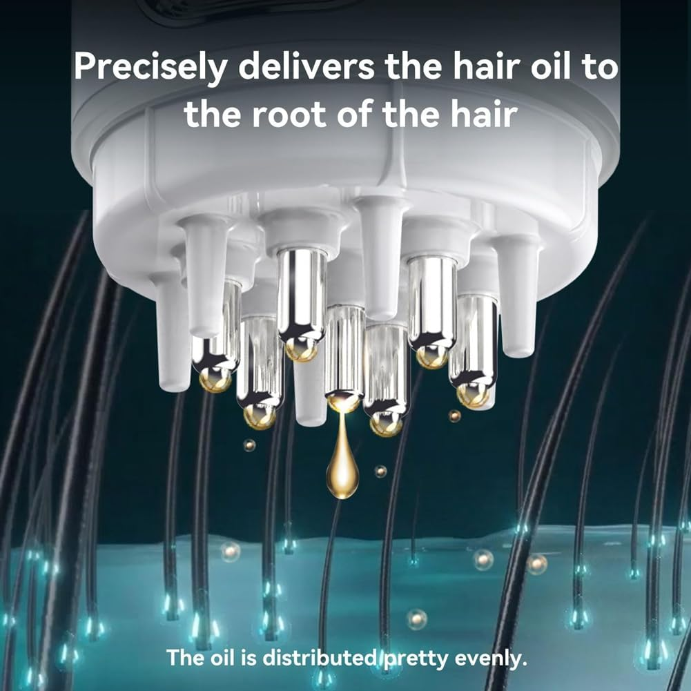 Lyaciomn for Medicine Essential Oil Serum Scalp Oil Applicator Massager for Hair Treatment Growth 1 PCS image number 3