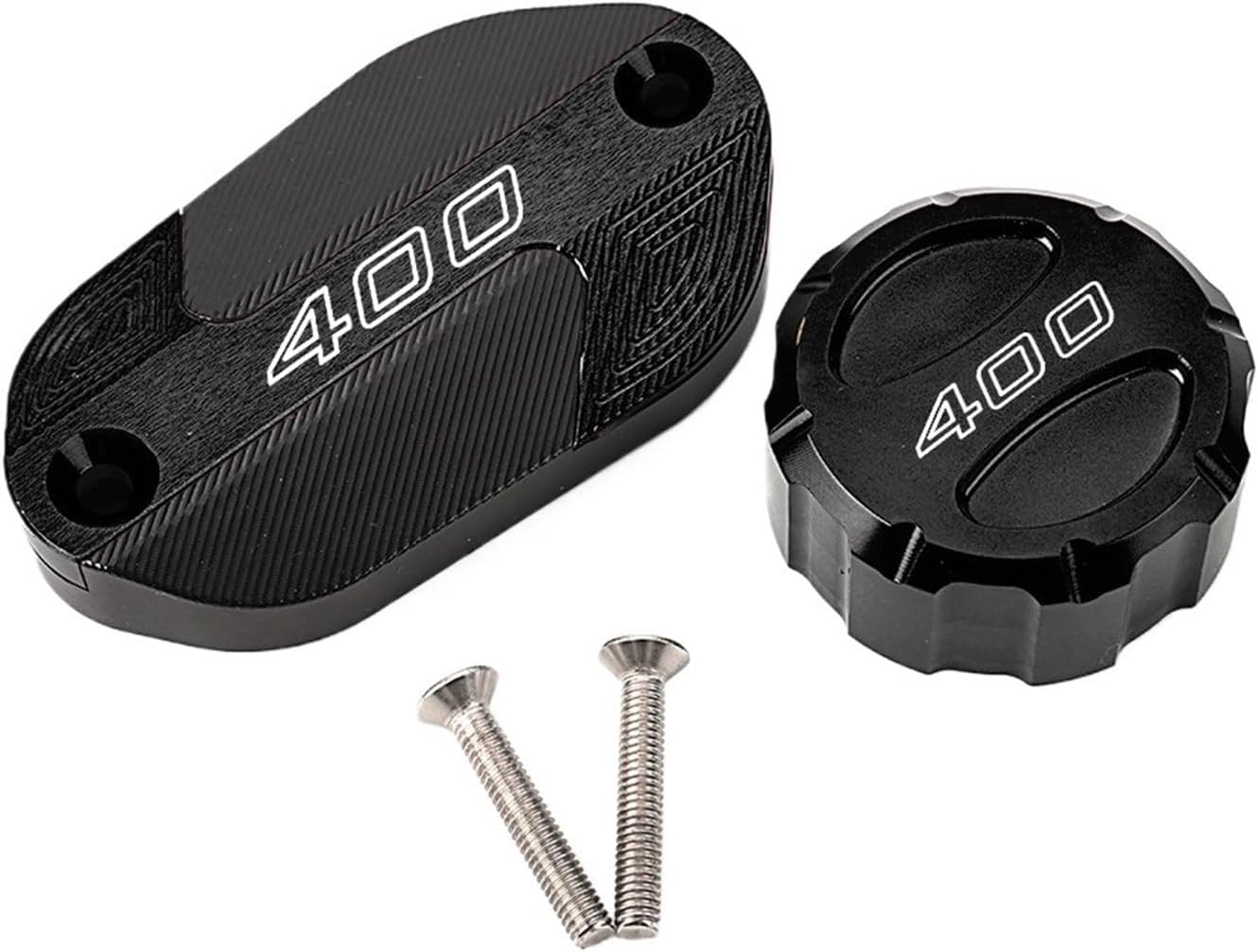 Compatible with Ninja500 Z500 Ninja 500 SE 2024 2025 Ninja 400 Z400 Motorcycle Accessories Brake Fluid Reservoir Cover Oil Tank Cap(Green-500)