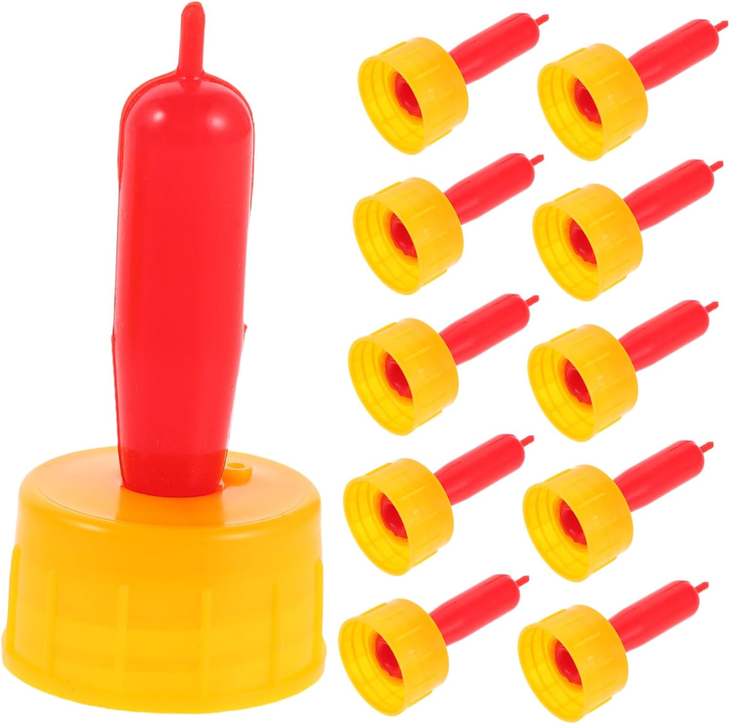 Kisangel 30Pcs Soft Silicone Goat Nipples for Feeding Goats and Lambs Small Animal Milk Drink Pacifiers Compatible with Multiple Bottles Safe Nursing Teats for Calves and Mammals image number 2