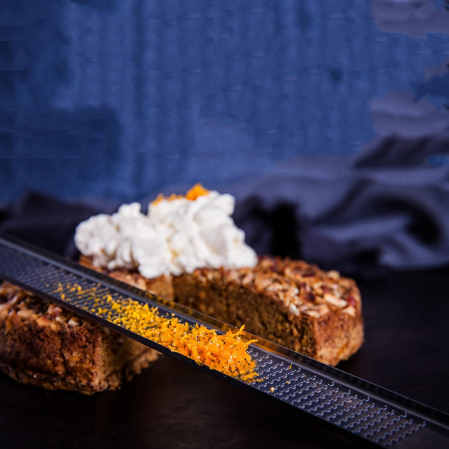 Microplane Zester Grater All Stainless Original Blade for Zesting Citrus and Grating Cheese, Steel (40001) image number 2