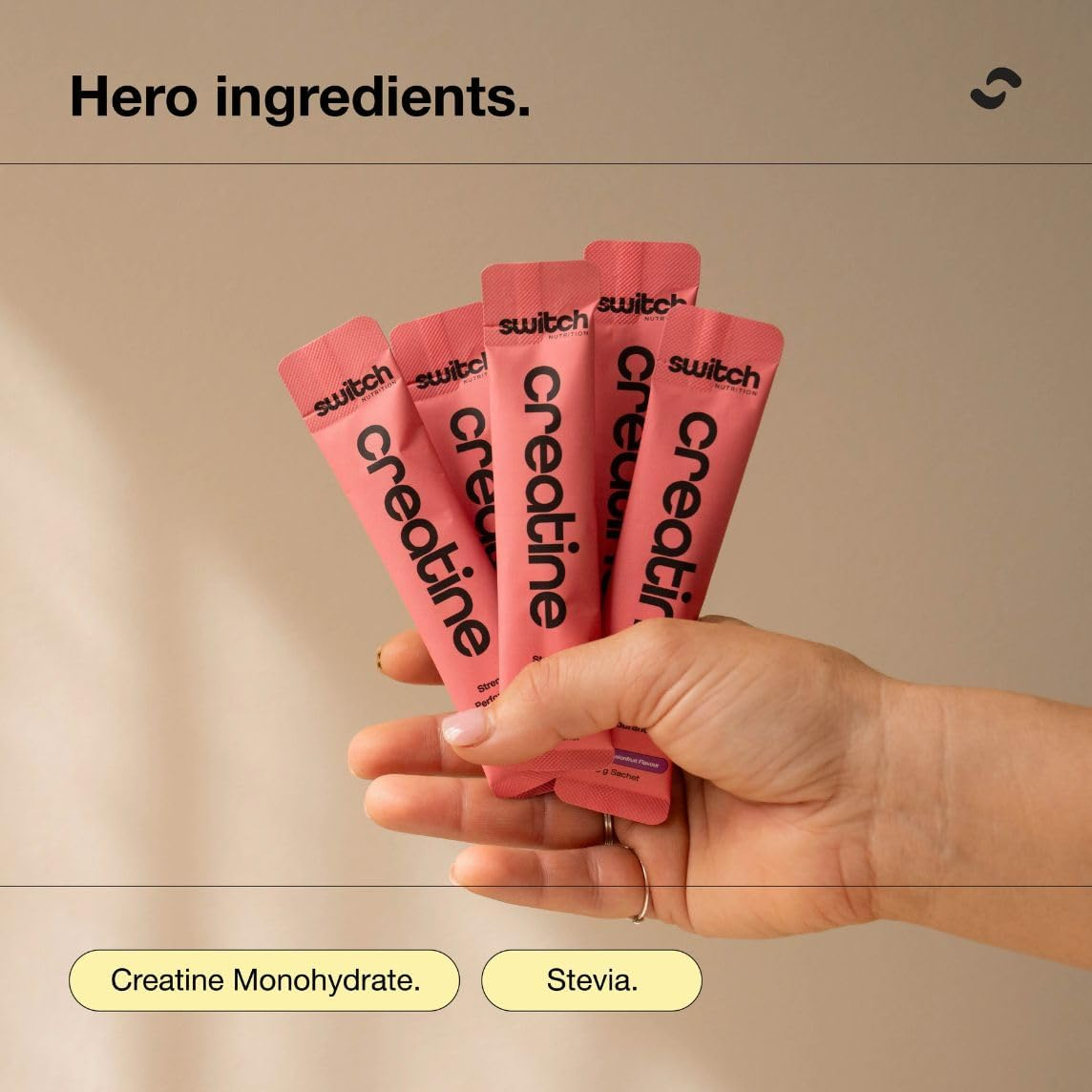 Switch Nutrition Creatine Monohydrate Sachets Mango Passionfruit 20 X 5Gm