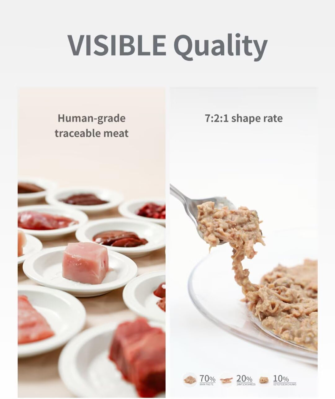 Rabbit Recipe Wet Cat Food, Grain Free - BPA Free - Natural Raw Cat Pate Food (Pack of 6) 3.5 Ounce Cans