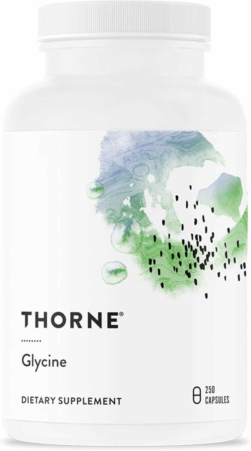 Thorne Research - Glycine - Amino Acid Support for Relaxation, Detoxification, & Muscle Function - 250 Capsules image number 2