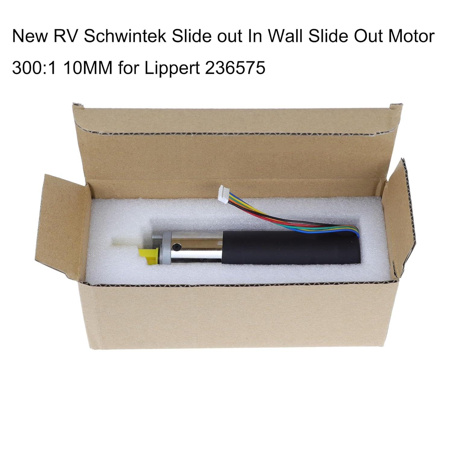 236575 RV In-Wall Slide-Out Motor for Lippert Schwintek In-Wall Slide System 300:1 High Torque Gear Ratio 12V IG-42 10Mm Motor Assembly, Slide Motor for Travel Trailer and Camper image number 4