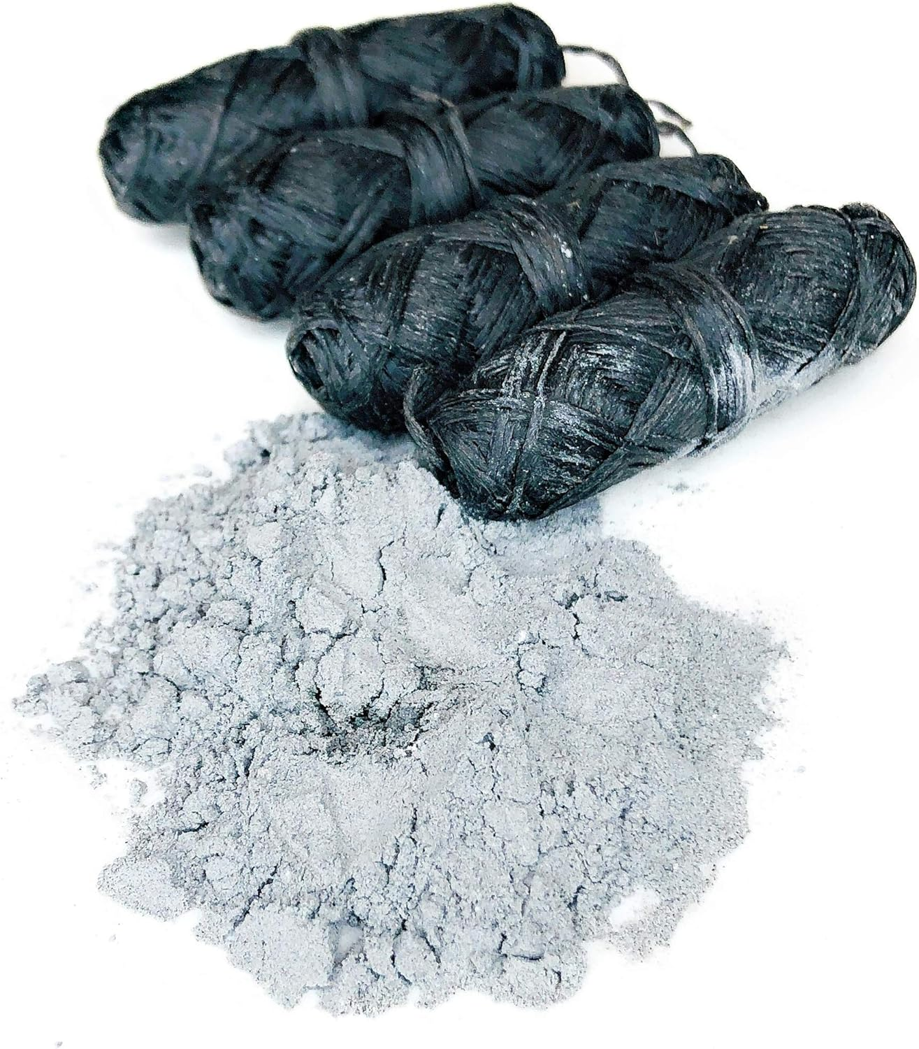 VEGAN Biodegradable Bamboo Charcoal Dental Floss Refill Refill | Natural Candelilla Wax | 33Yds X4 | Peppermint Essential Oil | Eco Friendly Zero Waste Oral Care | 4 Pack image number 3