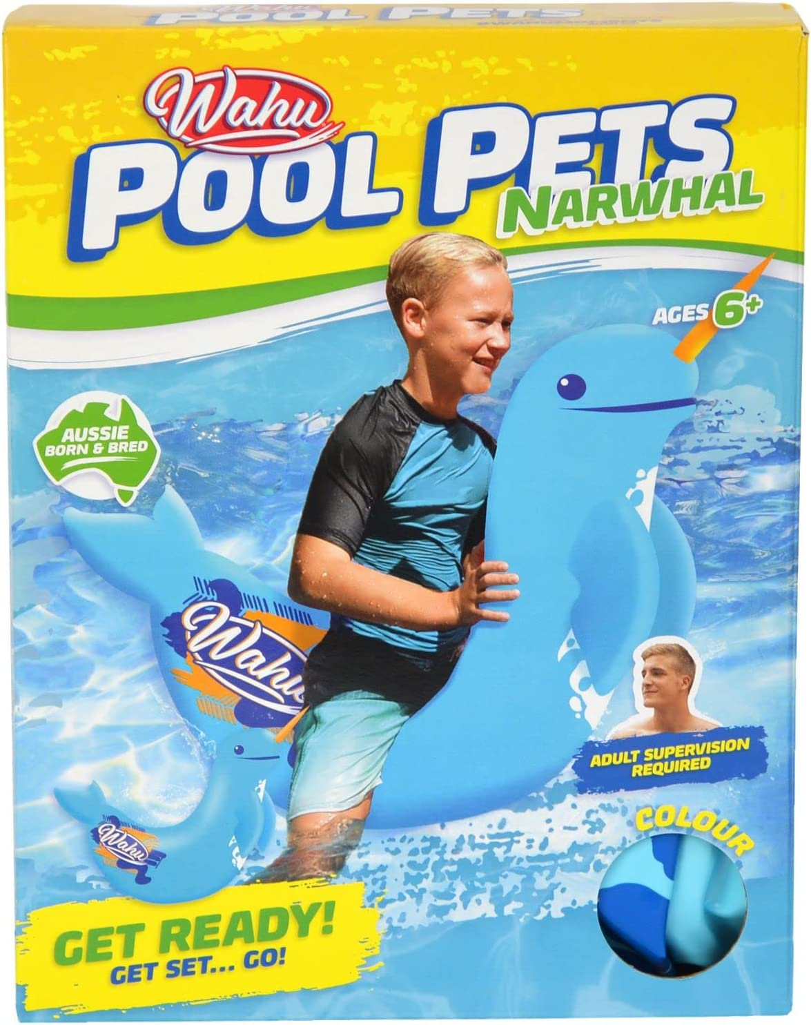 Wahu Pool Pets - Narwhal Racer