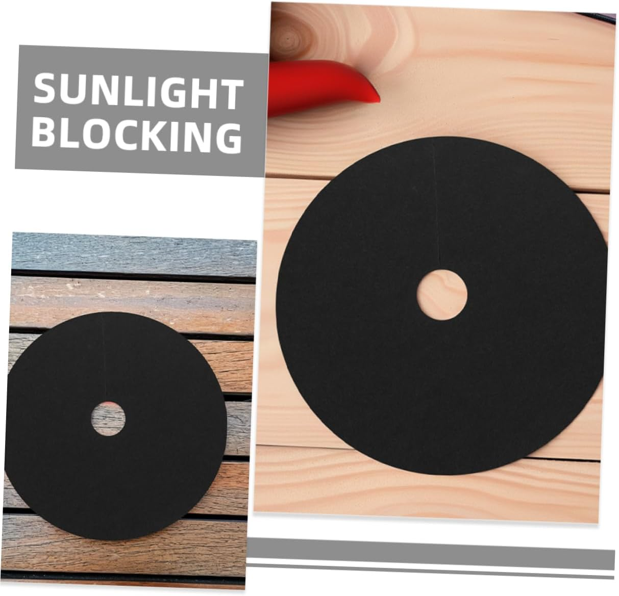 WEKADRIN 10 Pack Tree Mulch Rings Grasscloth Plant Root Protectors Circular Garden Decor Covers for Outdoor/Indoor Gardening image number 4