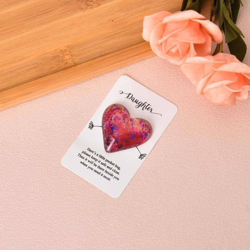 Inspirational Pocket Hug Token Gifts for Daughter Son Encouragement Gifts for Son Daughter Graduation Birthday Gift Ideas image number 4