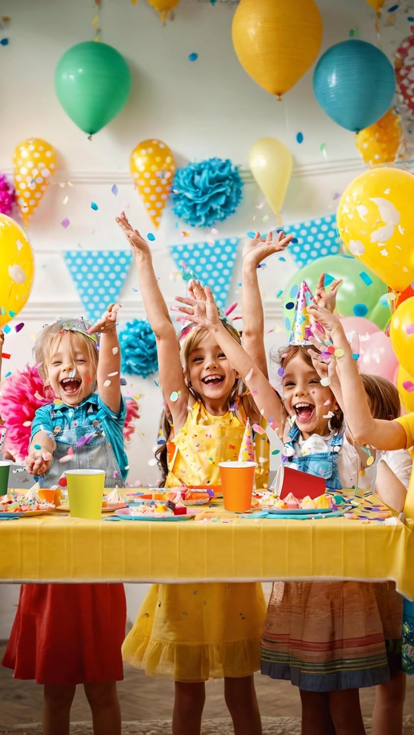 120 Biodegradable Paper Cups, 9Oz Multicolor Party Cups for DIY Holidays & Weddings - 6 Vibrant Colors, Eco-Friendly, image number 2