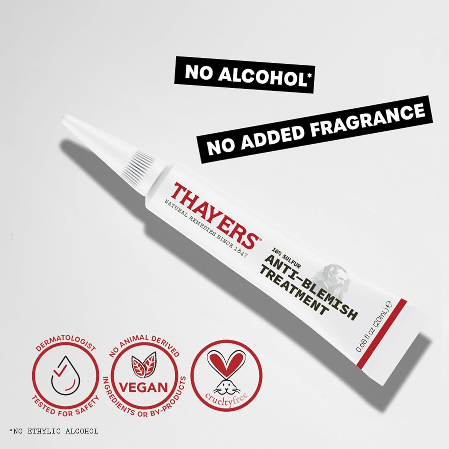 Thayers Anti-Blemish Treatment Cream with 10% Sulfur 20 Ml image number 3