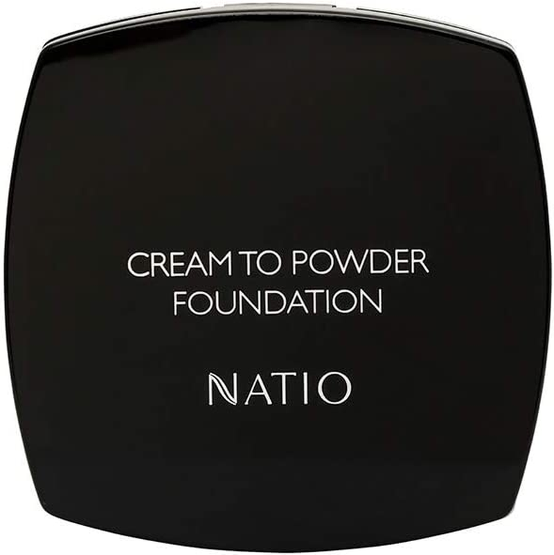 Natio Australia Cream to Powder Foundation Light Honey 7.5G - Medium Coverage Foundation Makeup Compact - Buildable Coverage, Shine-Free Finish, Portable Compact for On-The-Go & Long Wearing - Made in Australia image number 4