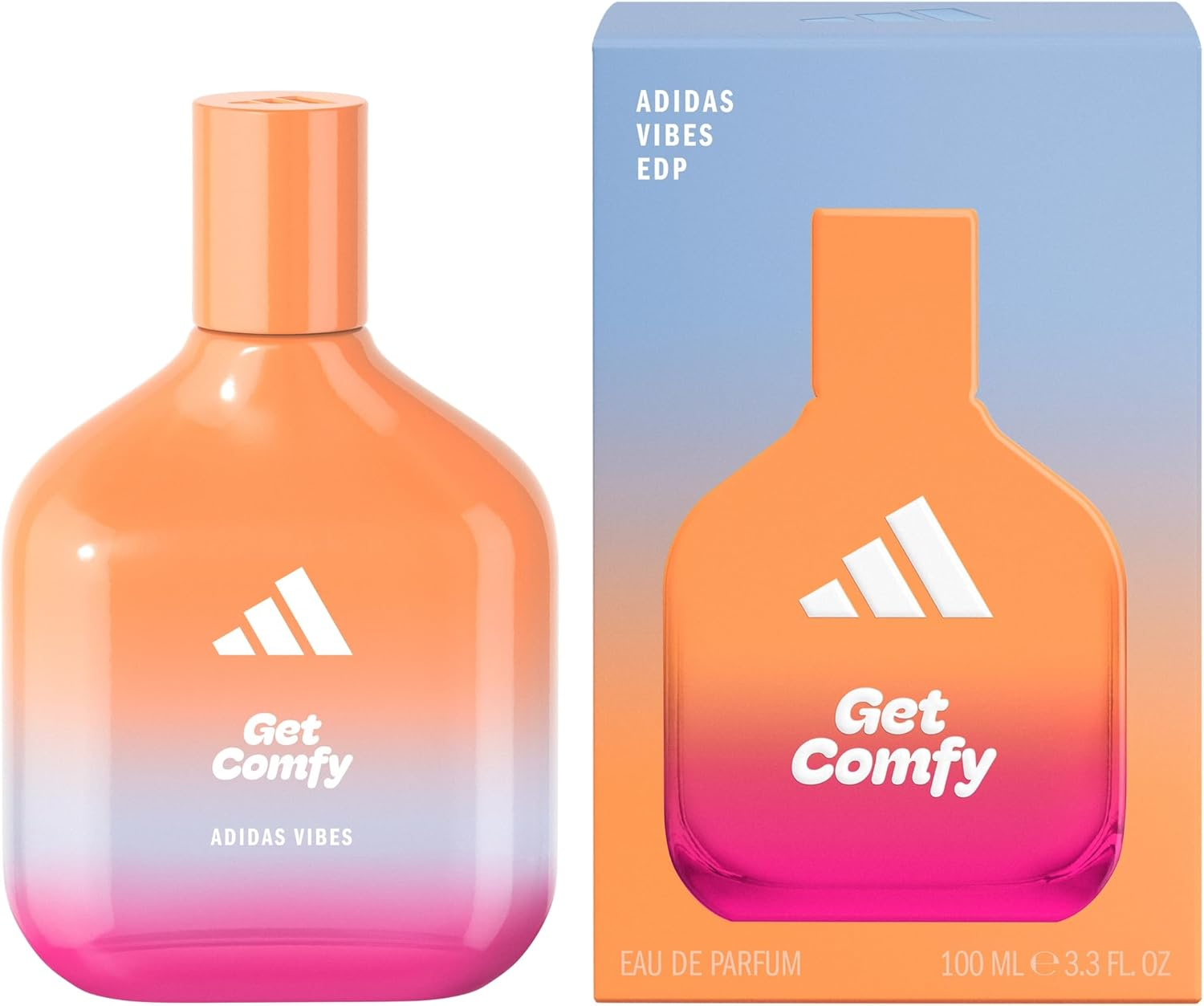 Adidas Vibes Get Comfy Eau De Parfum, for All, 100Ml image number 1