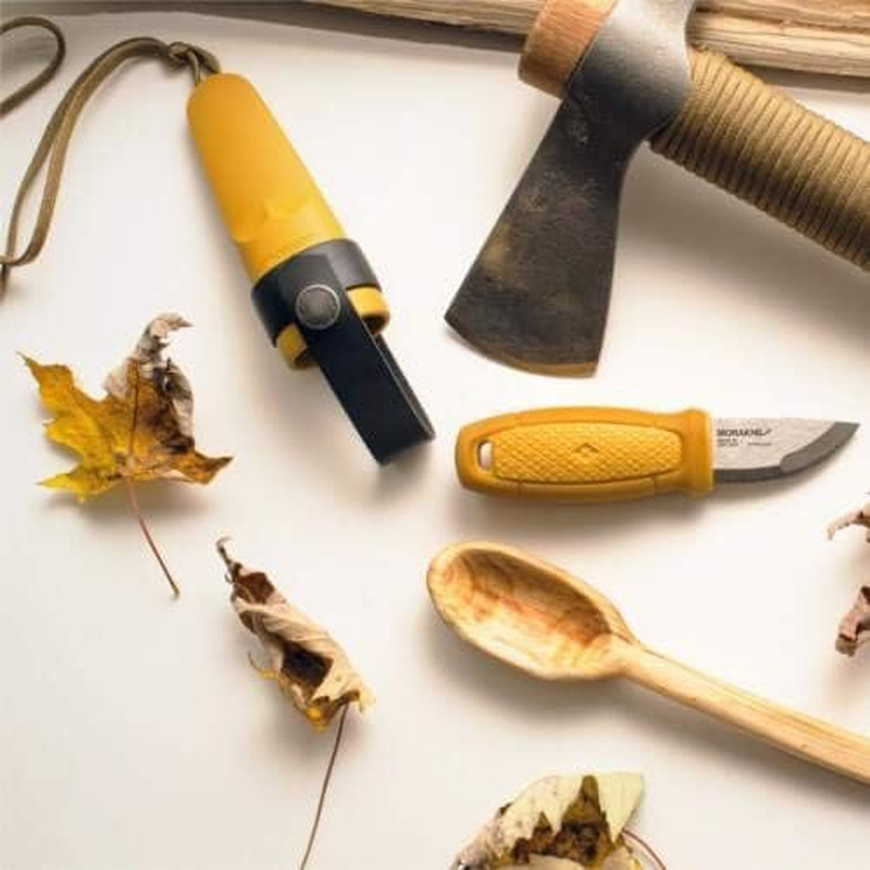 Morakniv Eldris Fixed-Blade Pocket-Sized Knife with Sandvik Stainless Steel Blade, Lanyard and Firestarter, 2.2-Inch image number 3