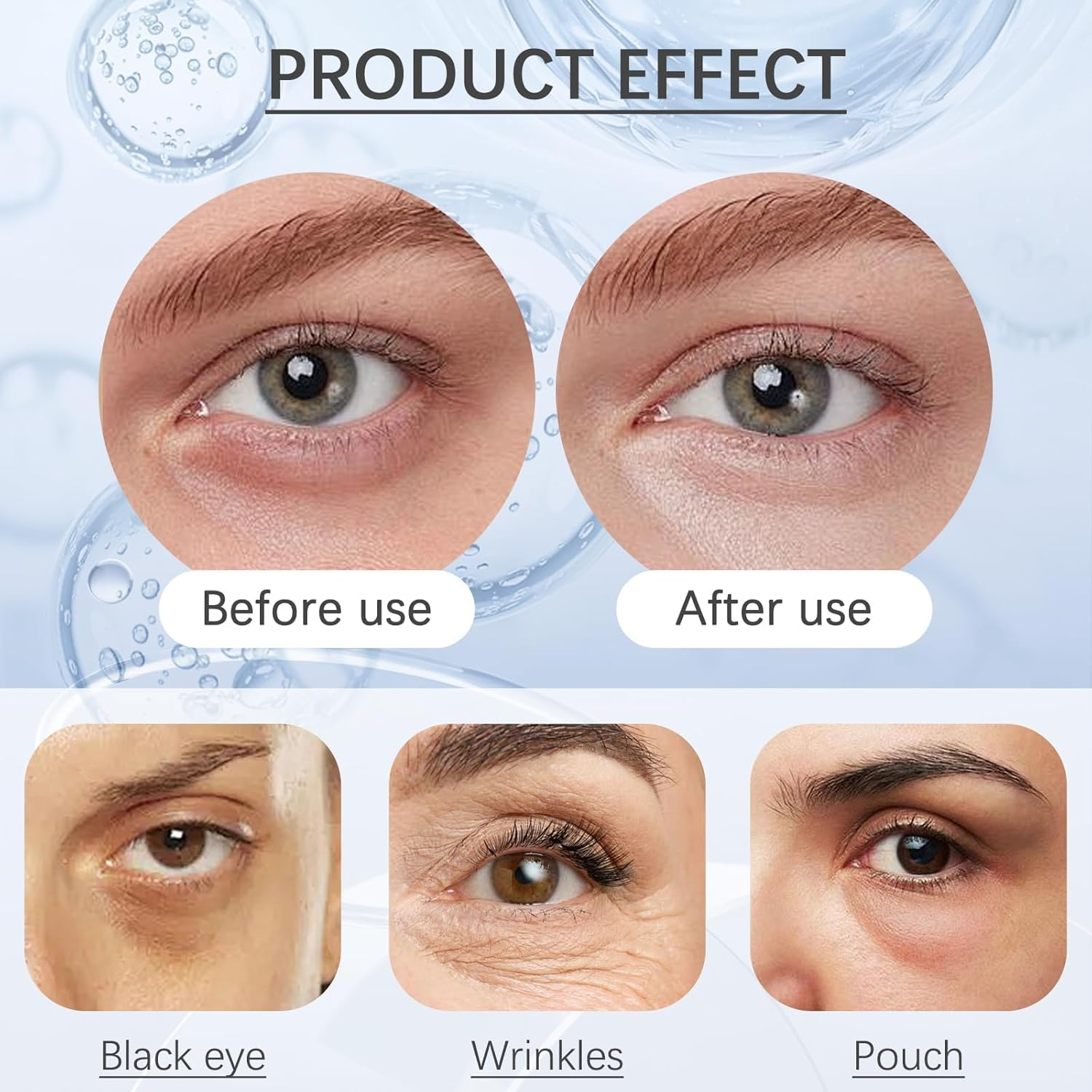 Perfection Eye Tightener - Instant Firming Primer with Hyaluronic Acid & Vitamin E, Easy-Wear Formula for Ultimate Lift & Smooth Finish, Hydrates & Refreshes Tired Eyes (2Pcs) image number 5