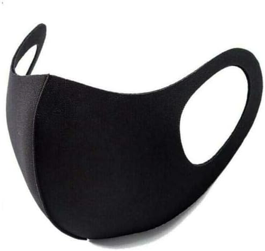 Washable Unisex Face Mask Full Mouth Nose Cover Masks Reusable Shield SEALED (4 Pieces) image number 3