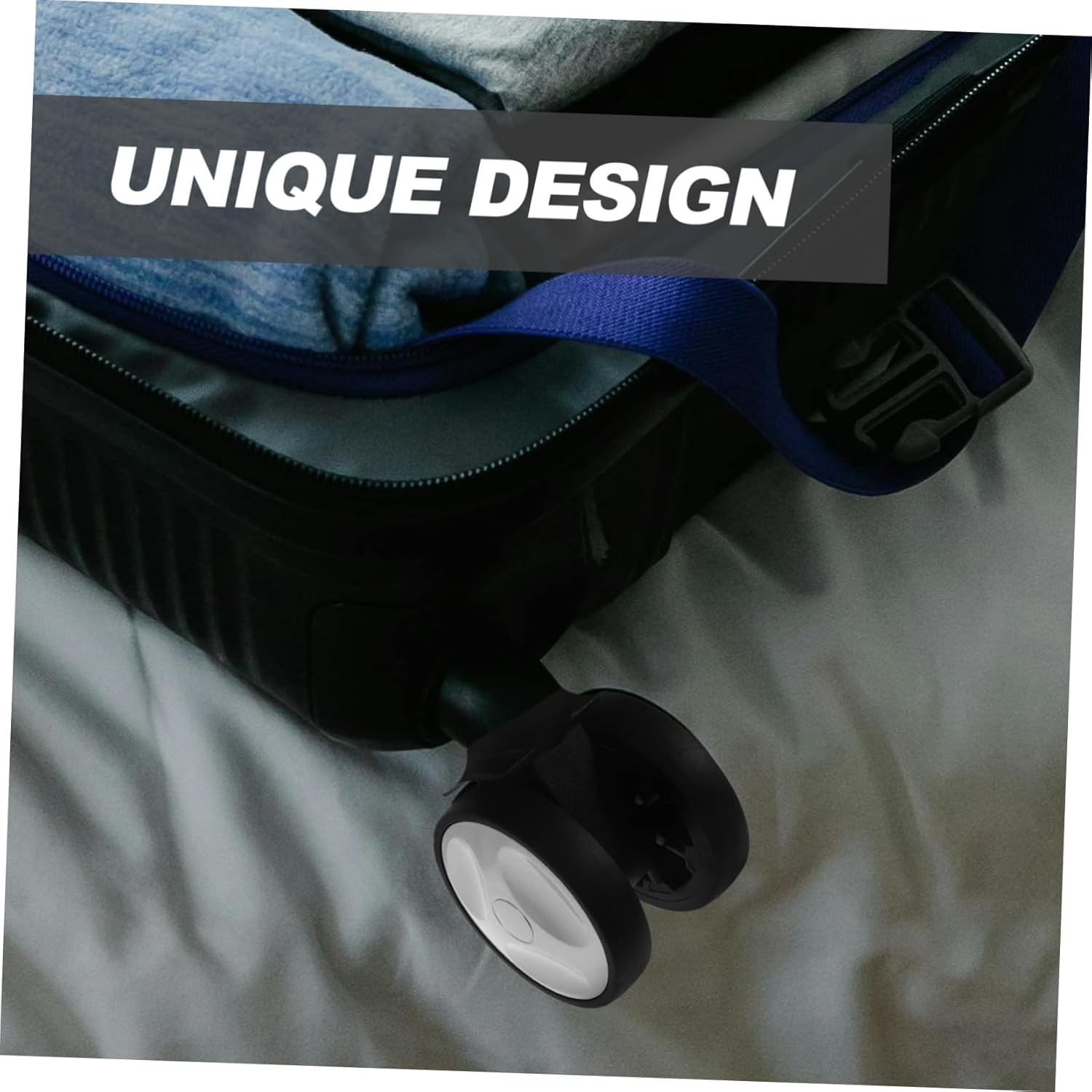 SAFIGLE Luggage Wheel Replacement Suitcase Swivel Wheel Repair Small for Travel Luggage Case image number 4