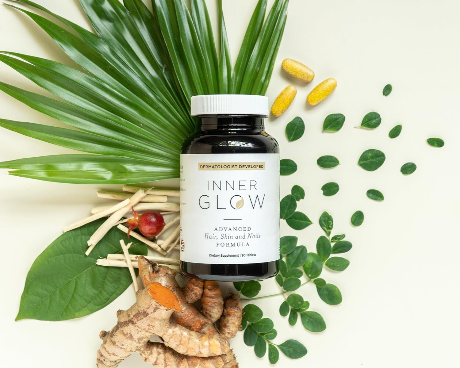 Inner Glow Advanced Hair, Skin & Nails Formula image number 5