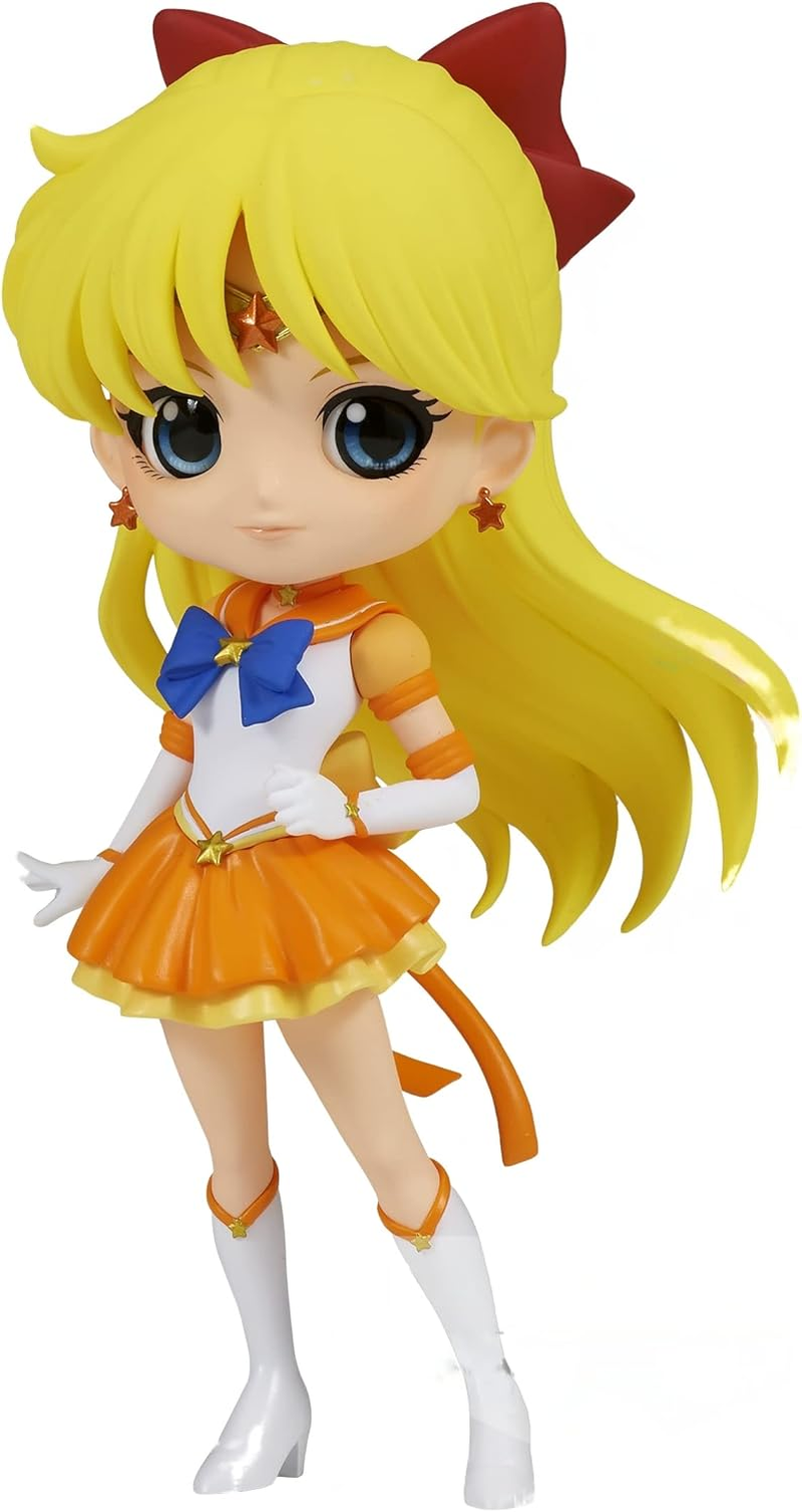 Banpresto Pretty Guardian Sailor Moon Cosmos the Movie Q Posket Eternal Sailor Venus Ver.B Figure image number 3