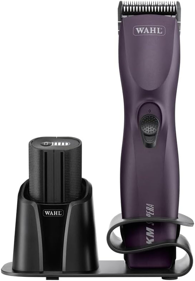 Wahl KM Supera Cordless Animal Clipper - Burgundy image number 3