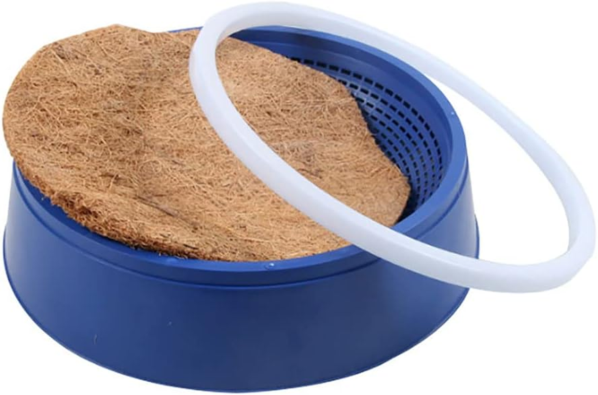 ANCLLO 4Pcs Plastic Bird Nest-Bird Nesting Bowls Pigeon Nest Bowl Breeding Hatching Nest for Pigeons Quails and Small Birds image number 2