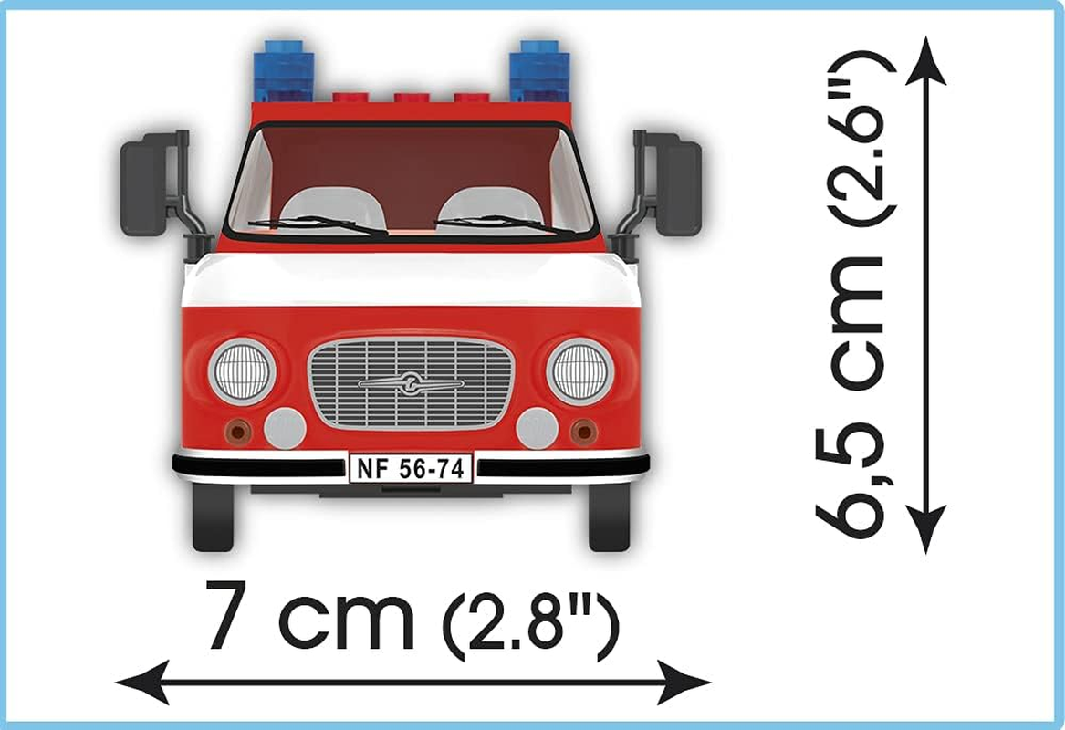Cobi COB24594 Barkas B1000 Feuerwehr image number 1