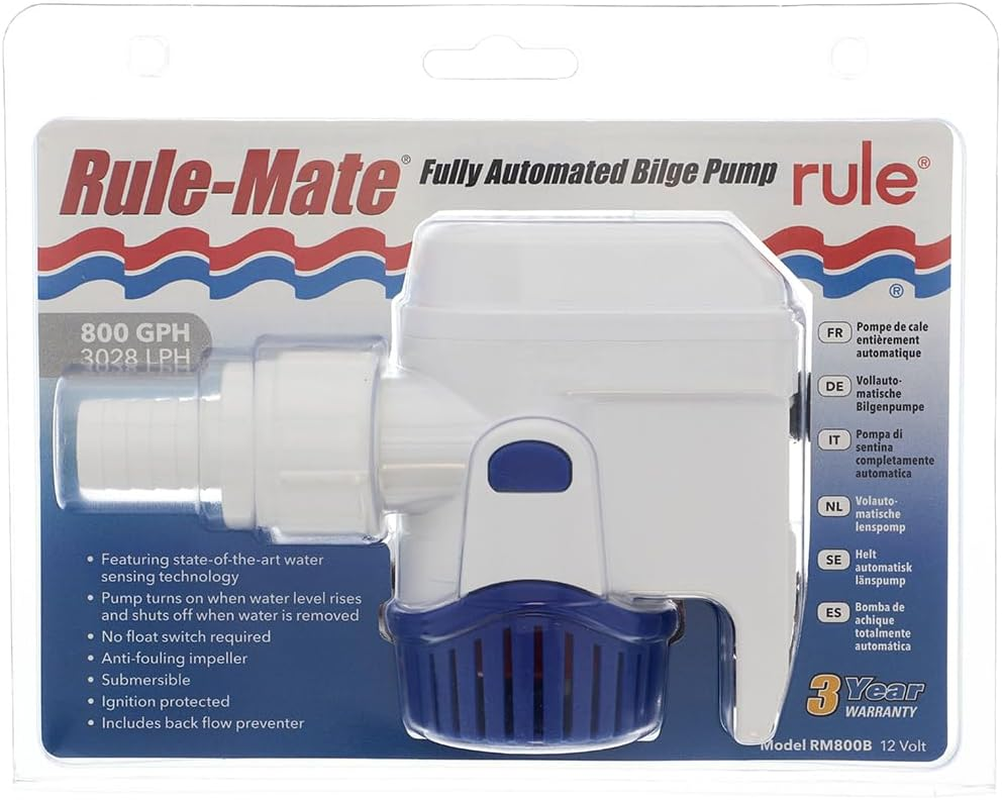 Rule Mate Fully Automated, Water Sensing Bilge Pump image number 3