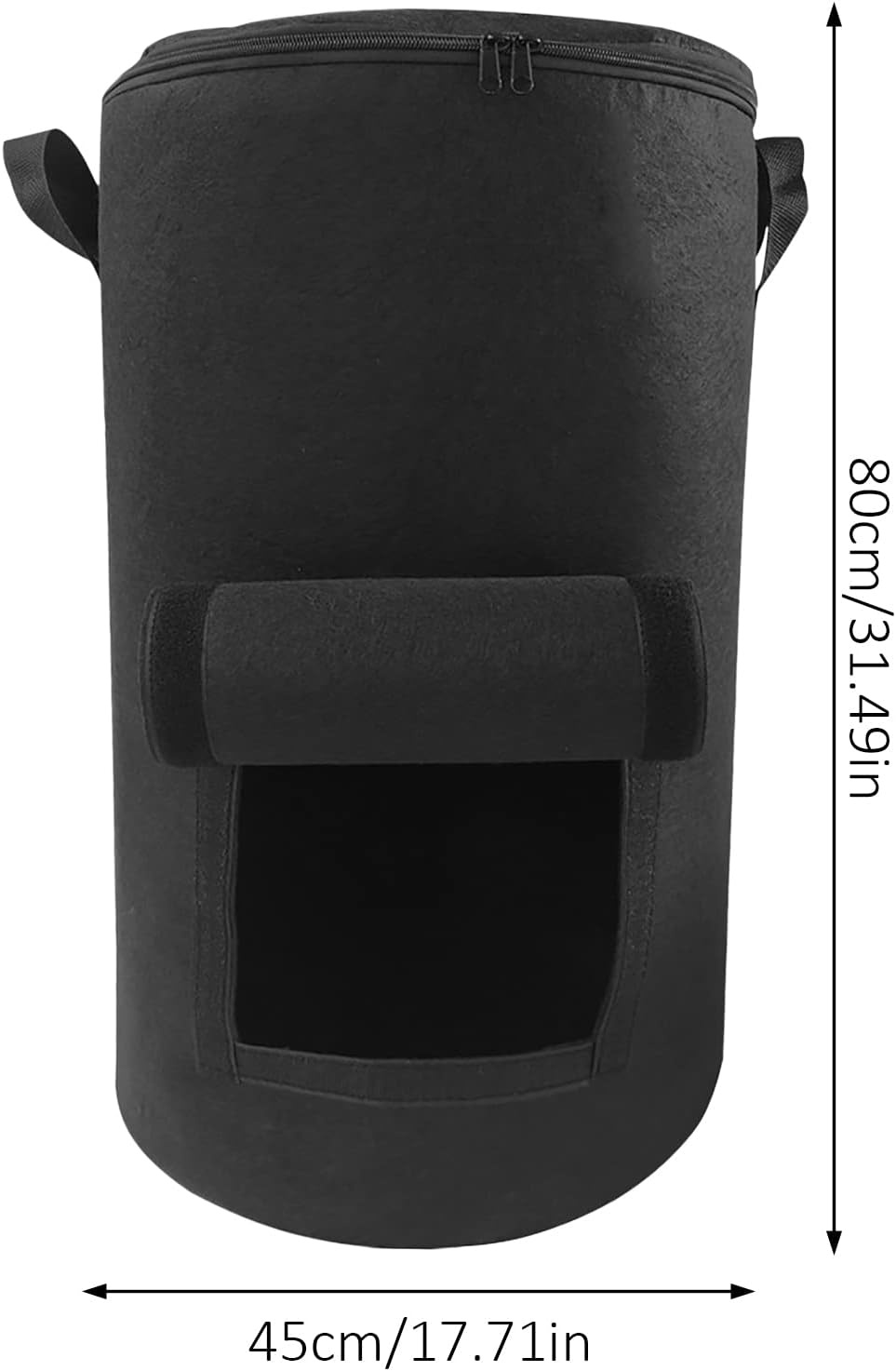 Compost Bin | Aerating Outdoor Compost Box,Organic Compost Bag Home Garden Bags for Lawn Garden Waste image number 3