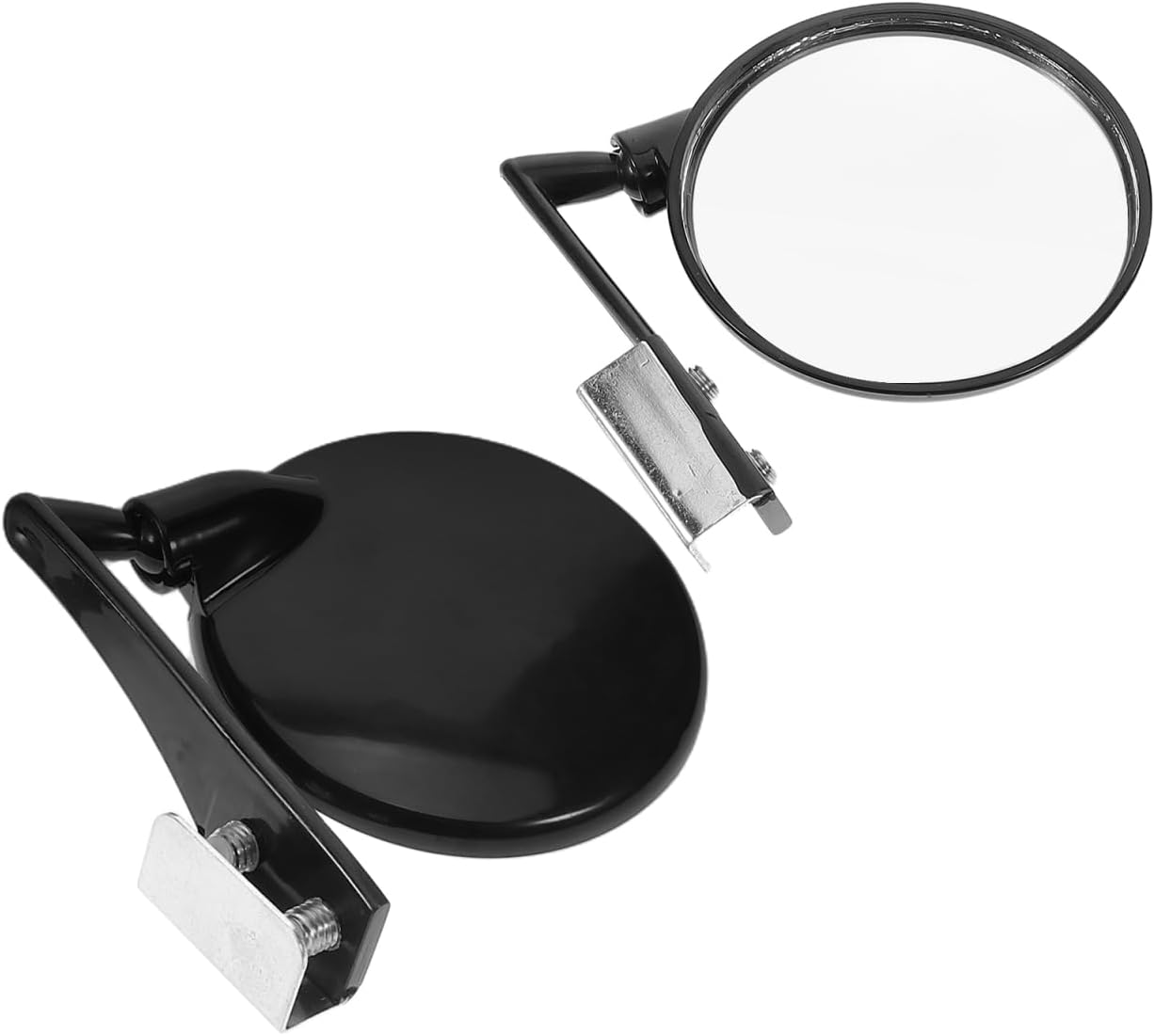 ULTECHNOVO 2Pcs Blind Spot Mirror: Adjustable 360&deg; Rotation Car Auxiliary Convex Mirror for Car Truck SUV, Enhance Driving Visibility - Black image number 3