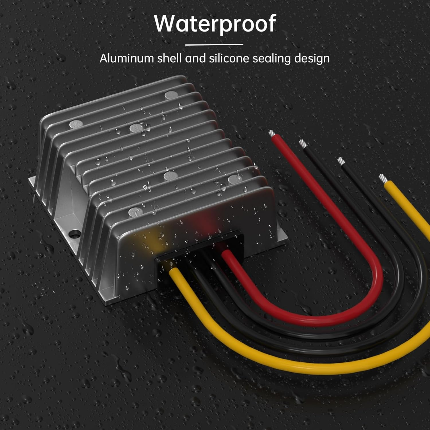 Areyourshop Waterproof DC to DC Converter Regulator 12V to 48V DC Step up Converter 4A 192W Voltage Converter image number 3