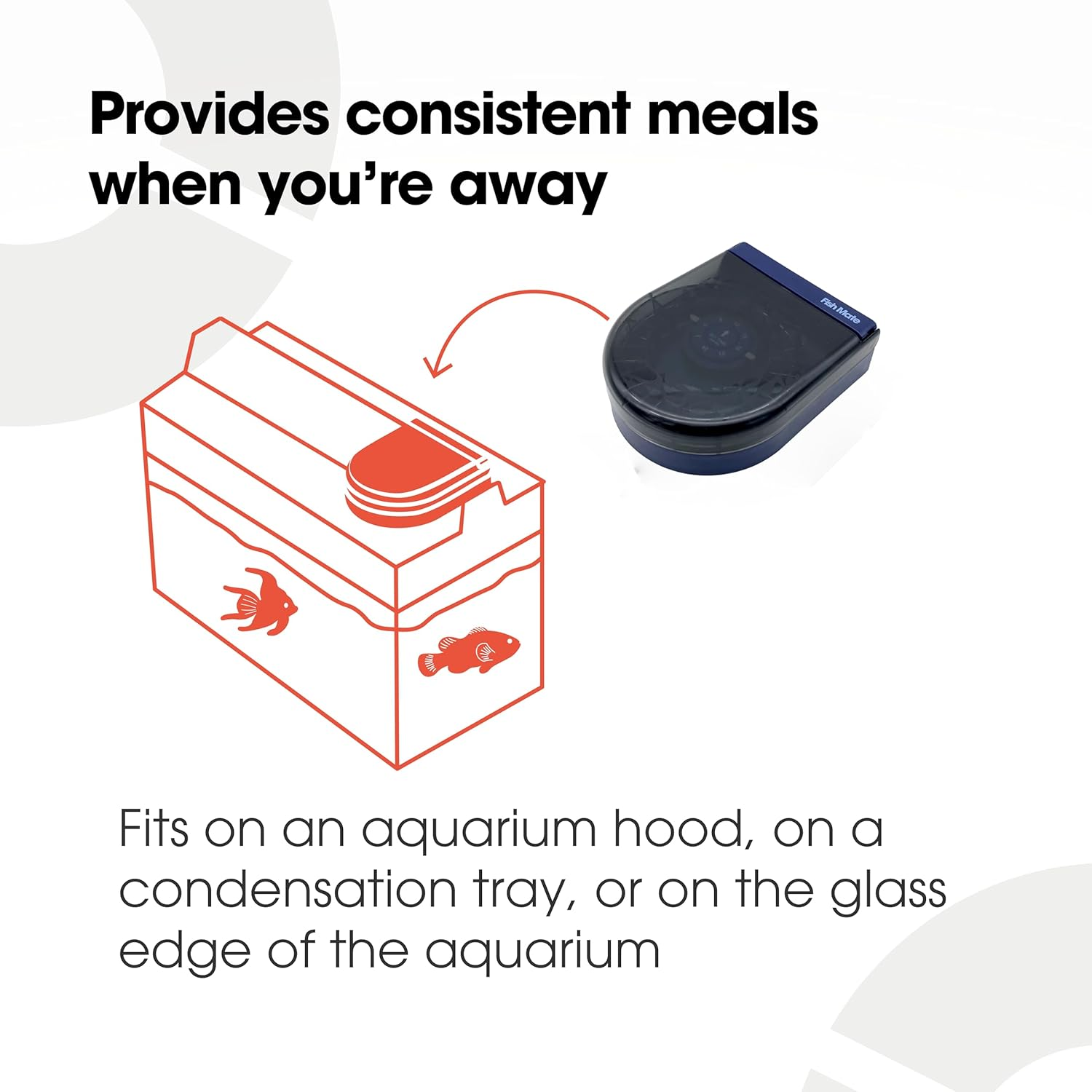 Fish Mate 14-Feed Automatic Aquarium Fish Feeder (F14) image number 1